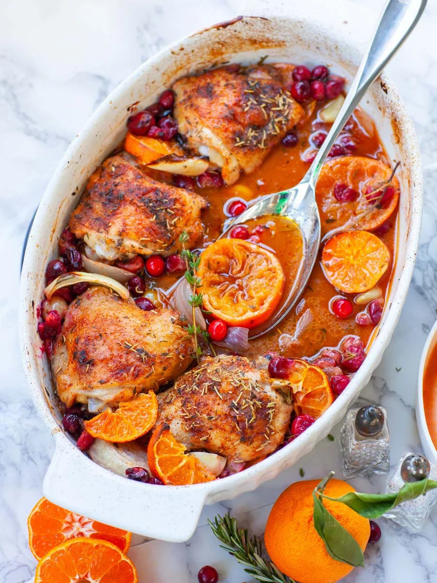 Christmas Cranberry Orange Chicken