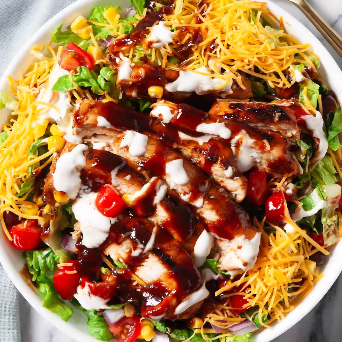 Southwest BBQ Chicken Salad