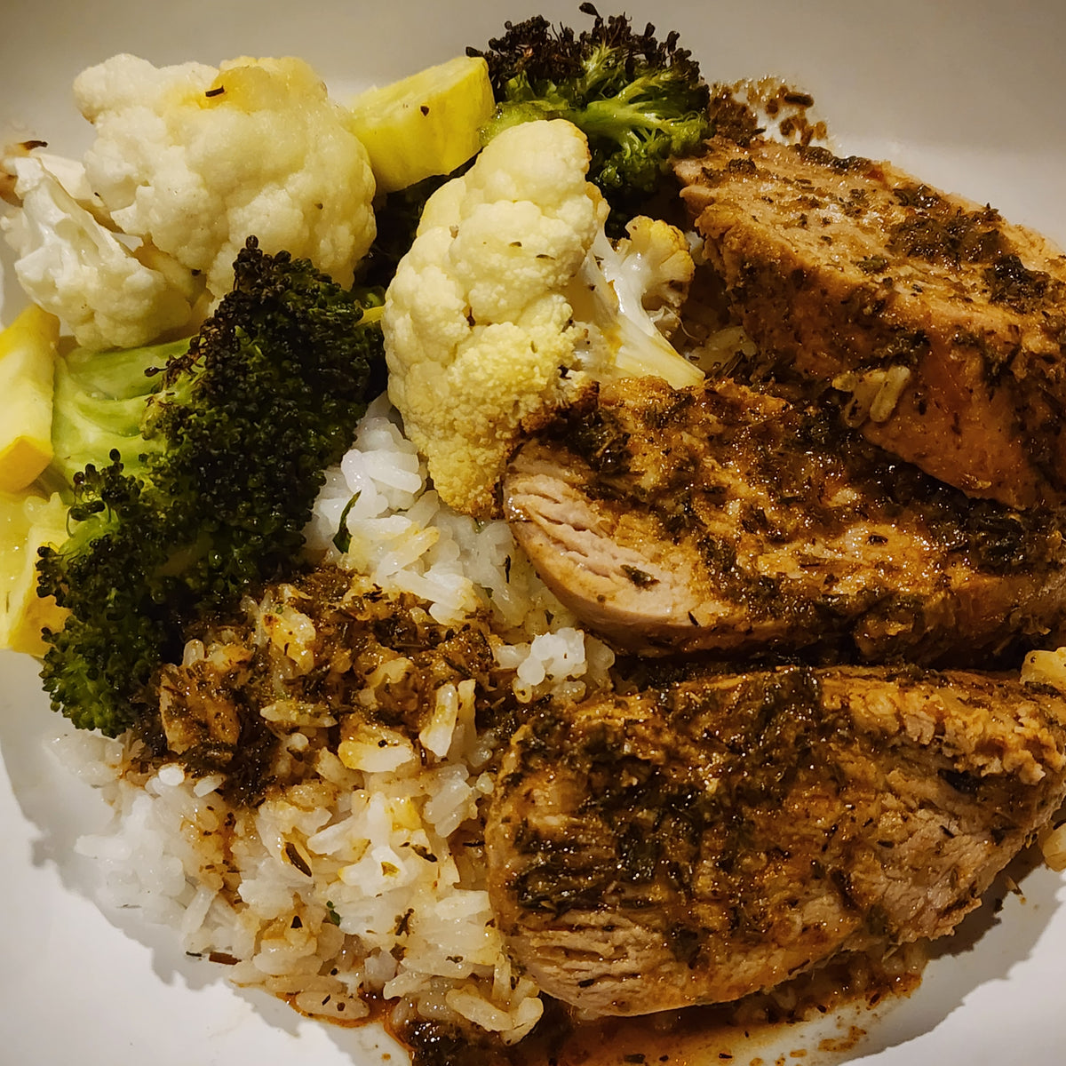 Island Spice Pork Tenderloin