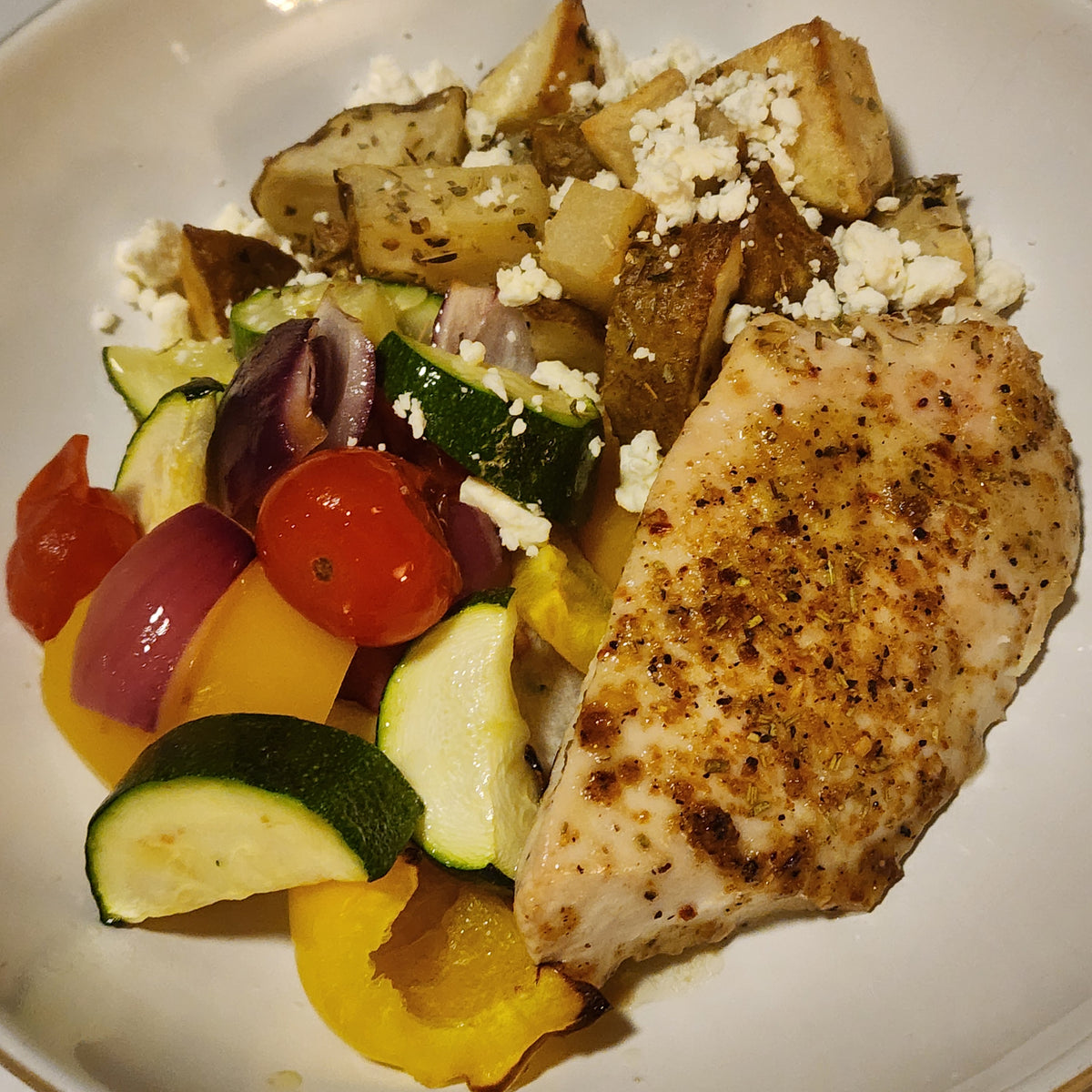 Mediterranean Chicken Dinner