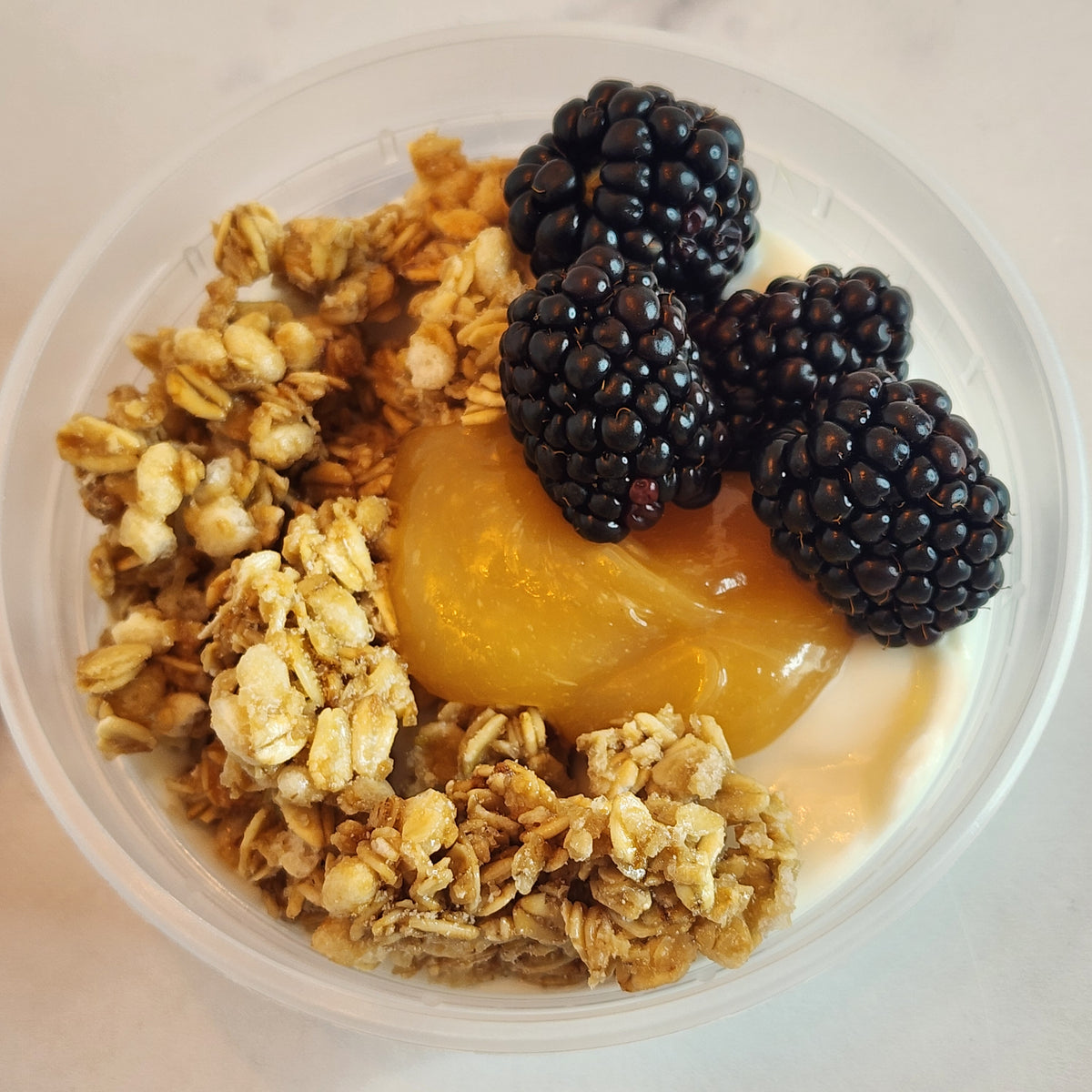 Lemon Blackberry Yogurt Parafit